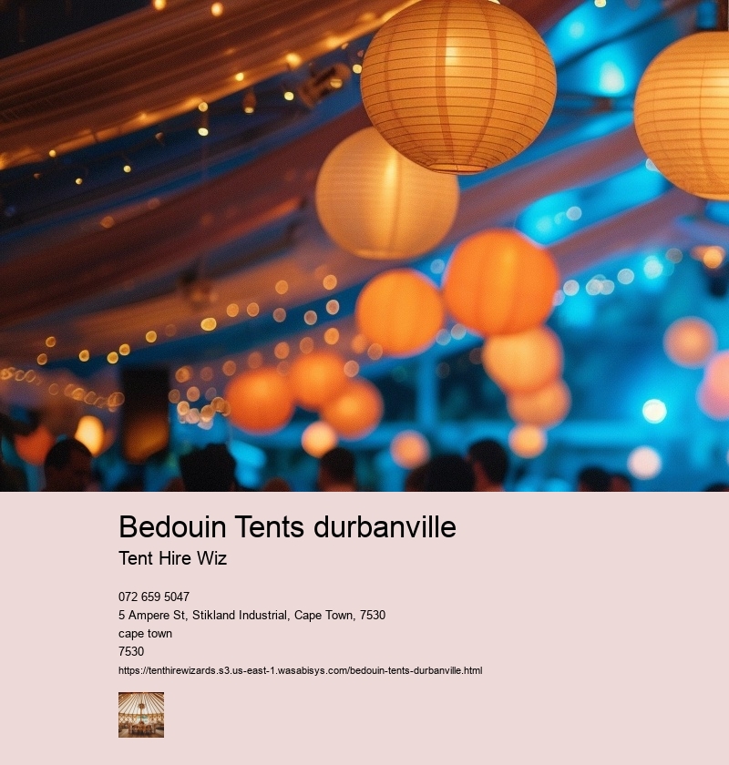 Bedouin Tents durbanville