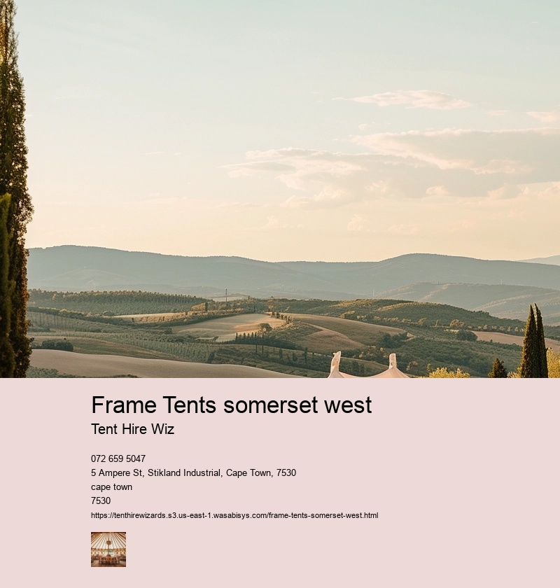 Frame Tents somerset west
